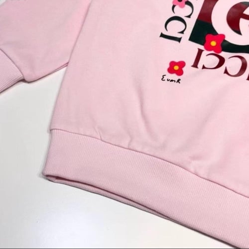 سويت شيرت قطن بطبعه للبنات