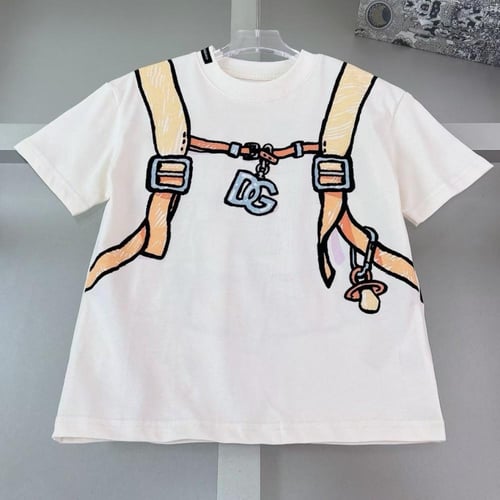 تيشيرت قطن بيج بطبعة حقيبة ظهر للأولاد