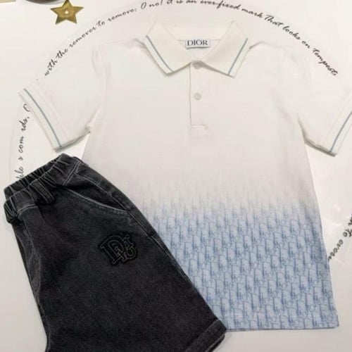 شورت جينز قطني للأولاد من ديور