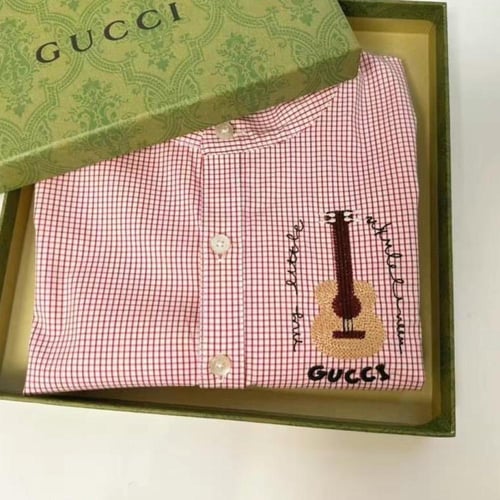 قميص قطن باكمام قصيره وازرار اماميه