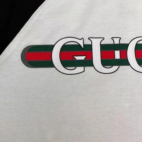 شيرت قطن اكمام طويله بشعار قوتشي