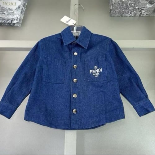 قميص جينز قطني باكمام طويله