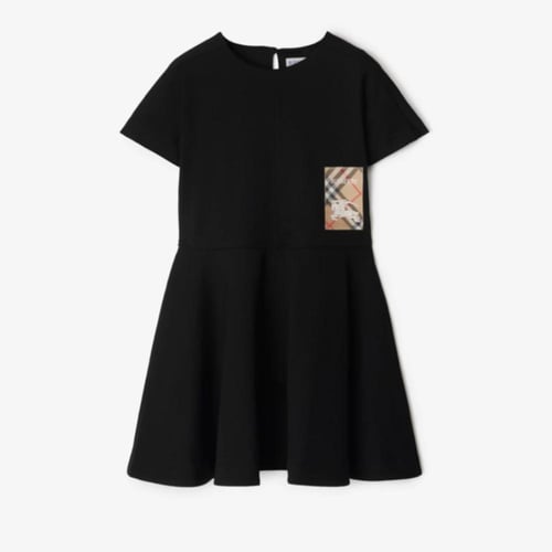 فستان قطن من بيربري