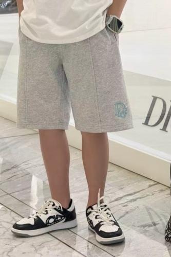 شورت قطن رمادي من ديور