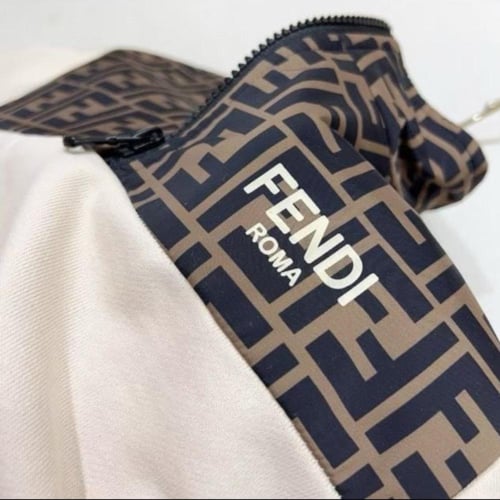 سويت شيرت قطن بربع سحاب امامي مع بنطلون