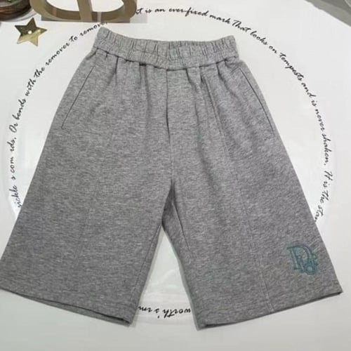 شورت قطن رمادي من ديور