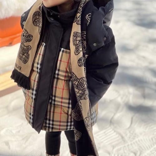 جاكيت منفوخ طبعة كاروهات