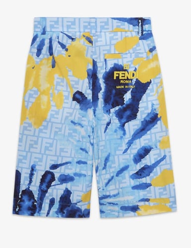 شورت فندي نايلون الوان