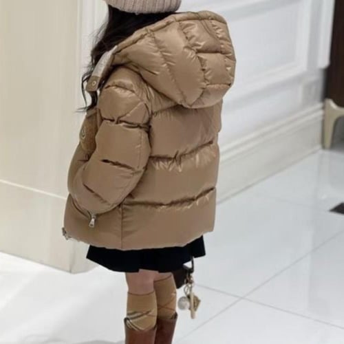 جاكيت منفوخ مبطن بسحاب امامي وغطاء للرأس