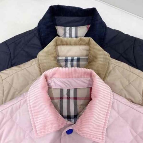 جاكيت مبطن بنقشة كاروهات