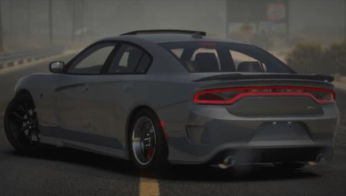 دودج تشارجر هيلكات نسخة دراق وعاديه