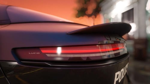 لوسيد موتورز الدوريات الامنية