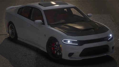 دودج تشارجر هيلكات نسخة دراق وعاديه