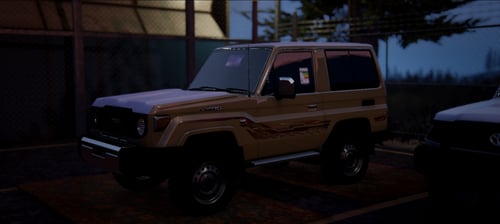 Toyota Land Cruiser ربع سلق سعودي 2024