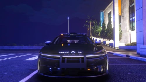 لوسيد موتورز الدوريات الامنية