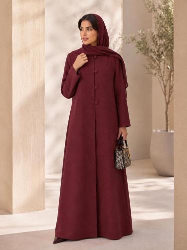 عباية بلايزر عنابي D23