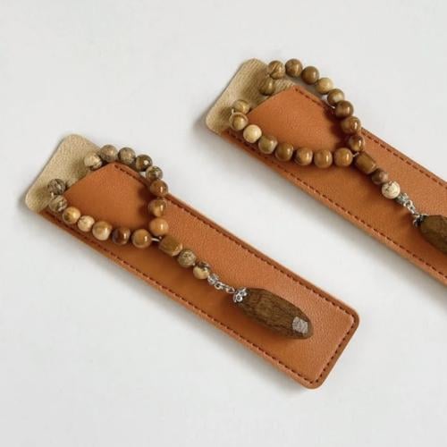 سبحة بخور خشب الكوك وحجر الترابي