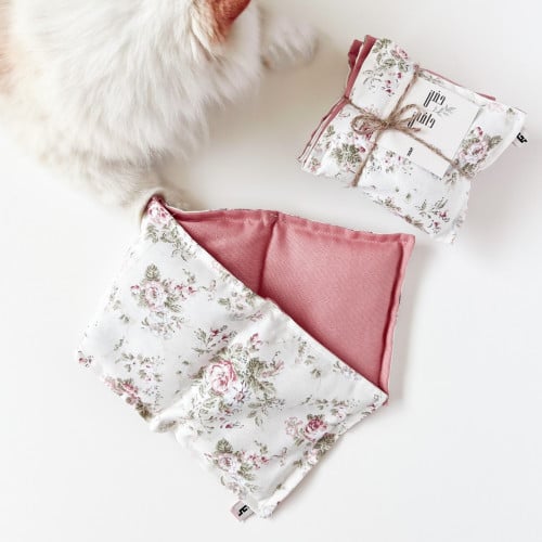 كمادة حضن دافئ - ورود