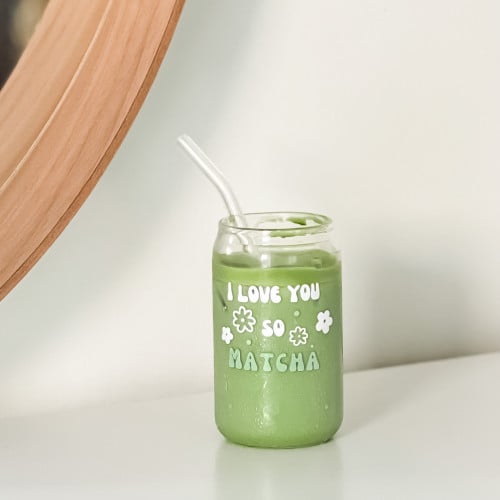كوب I love you so Matcha