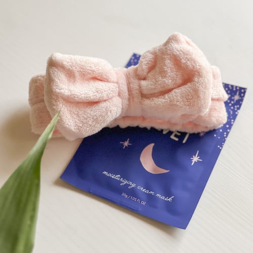 ربطة ماسك- وردي