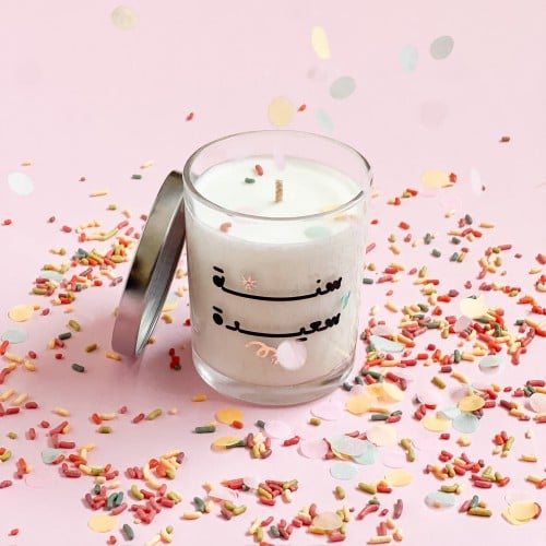 شمعة سنة سعيدة