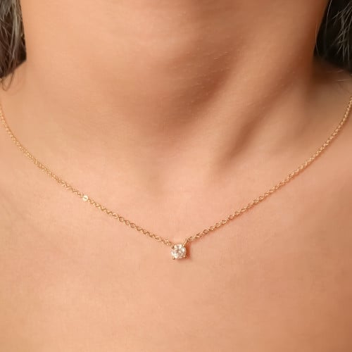 سلسال ألماسة ذهبي