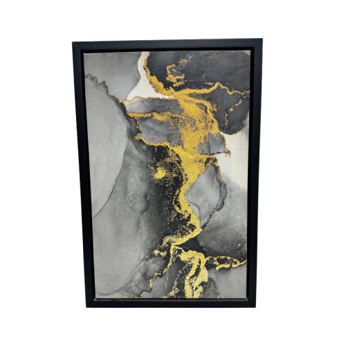 لوحة تجريدية رخامية (Marble Abstract Art)