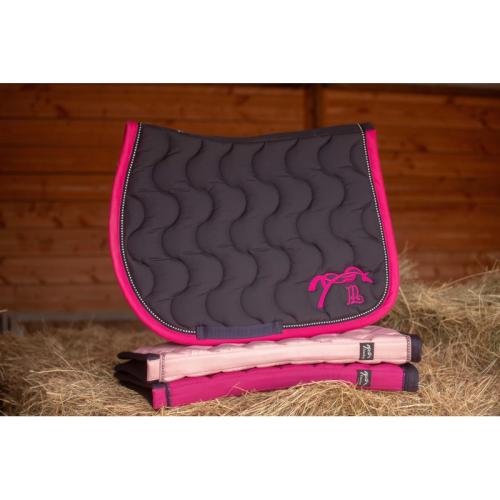 لباده خيل بلون الكحلي و الفوشي - PENELOPE Saddle Pad - Diamant