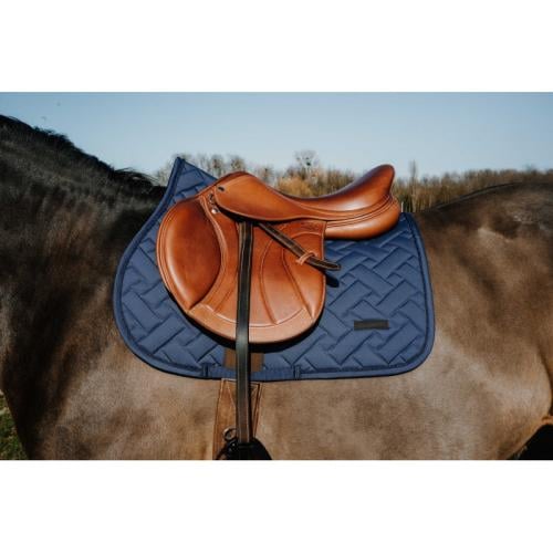 لباده باللون الكحلي - EQUITHÈME - Starlet all-purpose saddle pad
