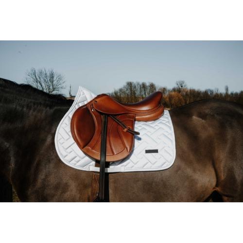 لباده خيل اكيتيم باللون الابيض - EQUITHÈME - Starlet all-purpose saddle pad