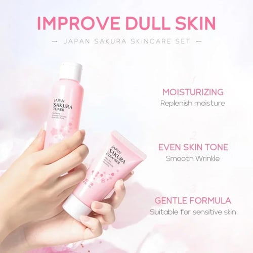 مجموعة العناية بالبشرة من LAIKOU-Sakura