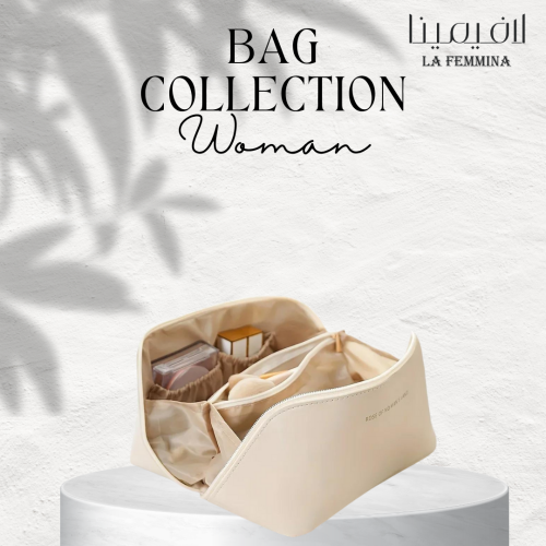 A bag for organizing makeup