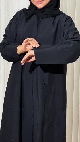 حرير ياباني تطريز اسود