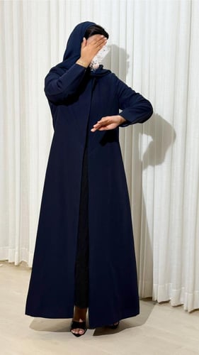 بليزر كحلي بنتكس بتصميم خاص