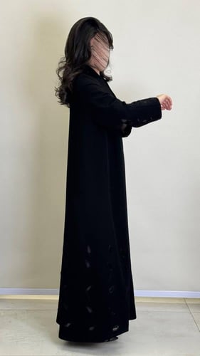 تخريم هاري بقماش كوبرا سواد فاحم