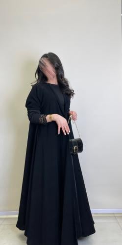عباية ترف تدخيل دانتيل