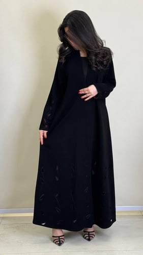 تخريم هاري بقماش كوبرا سواد فاحم