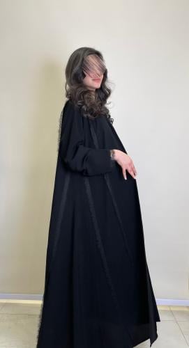 عباية ترف تدخيل دانتيل