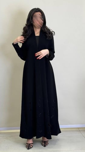 تخريم هاري بقماش كوبرا سواد فاحم