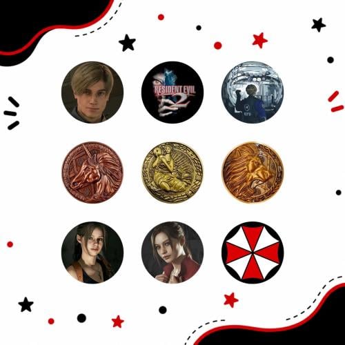 Resident evil 2 pins
