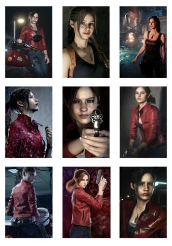 Claire photocards