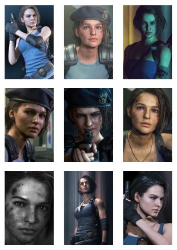 Jill photocards