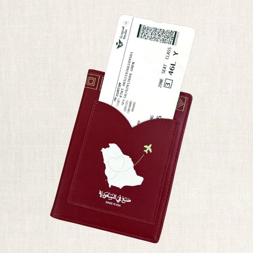 محفظة جواز السفر - البرغندي