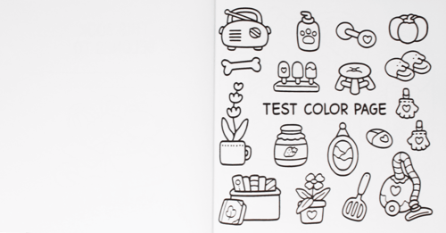 كتاب تلوين LITTLE CORNER