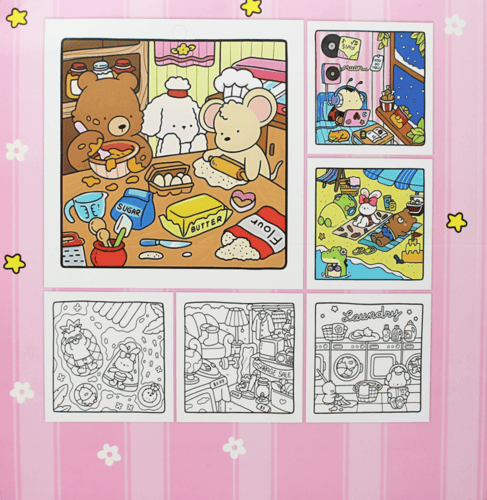 كتاب تلوين GOZY FRIENDS