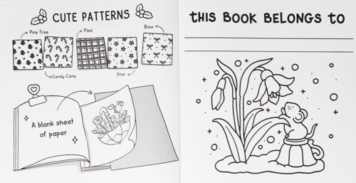 كتاب تلوين INTO GARDENS