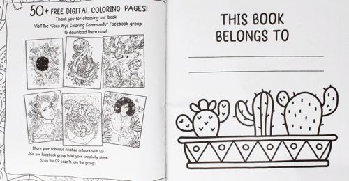 كتاب تلوين COMFY PATTERNS