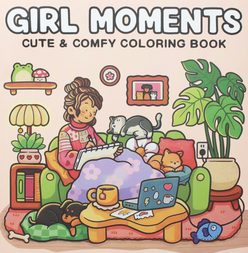 كتاب تلوين GIRL MOMENTS