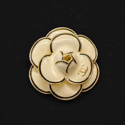 Luxury Camellia Flower Brooch