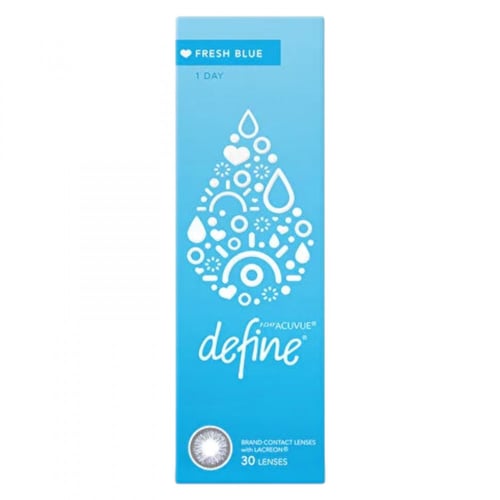 عدسات أكيوفيو ديفاين فريش بلو Define Fresh 1 day B...